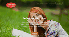 Desktop Screenshot of imprimermonlivre.com
